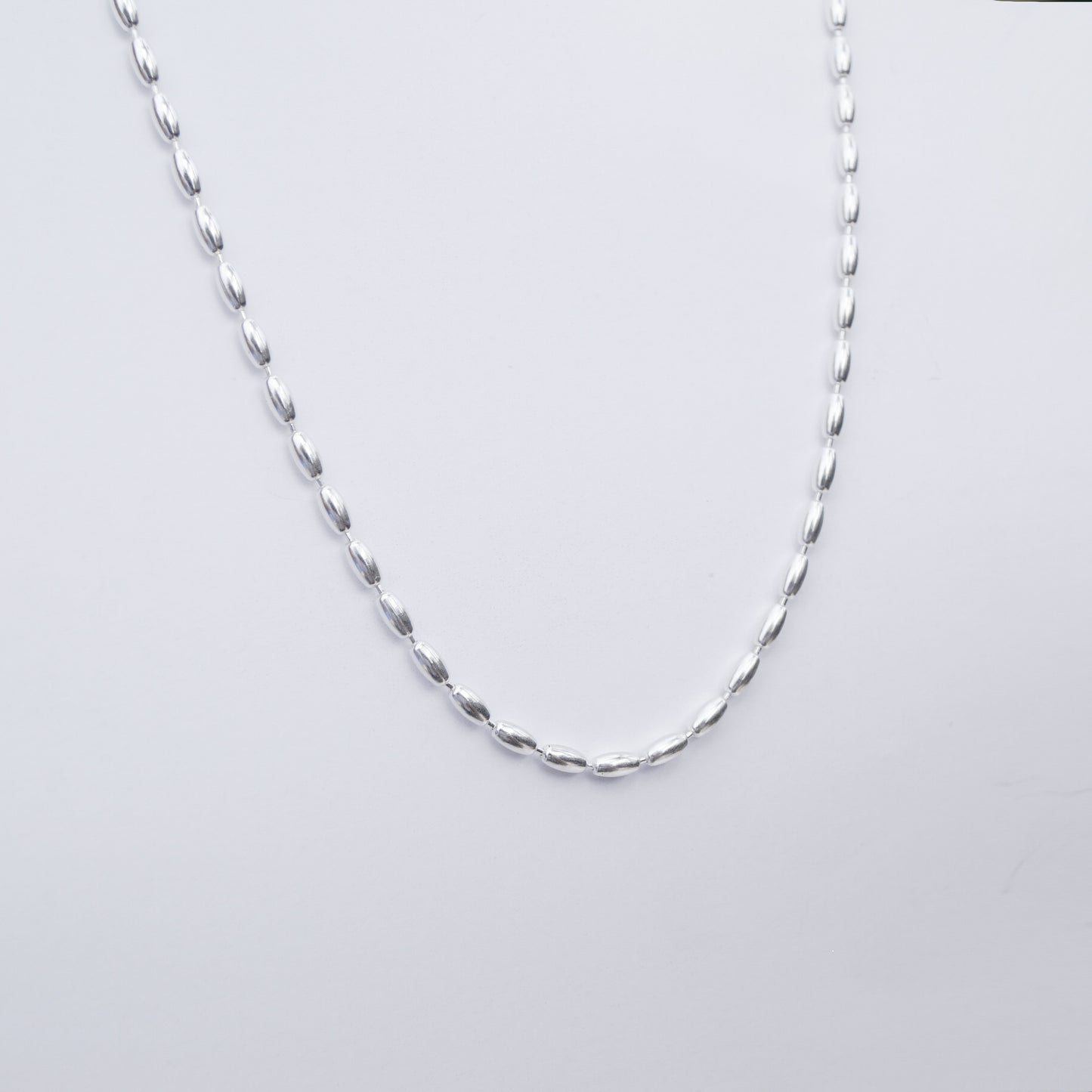 collar frijoles plata ley dosce joyeria