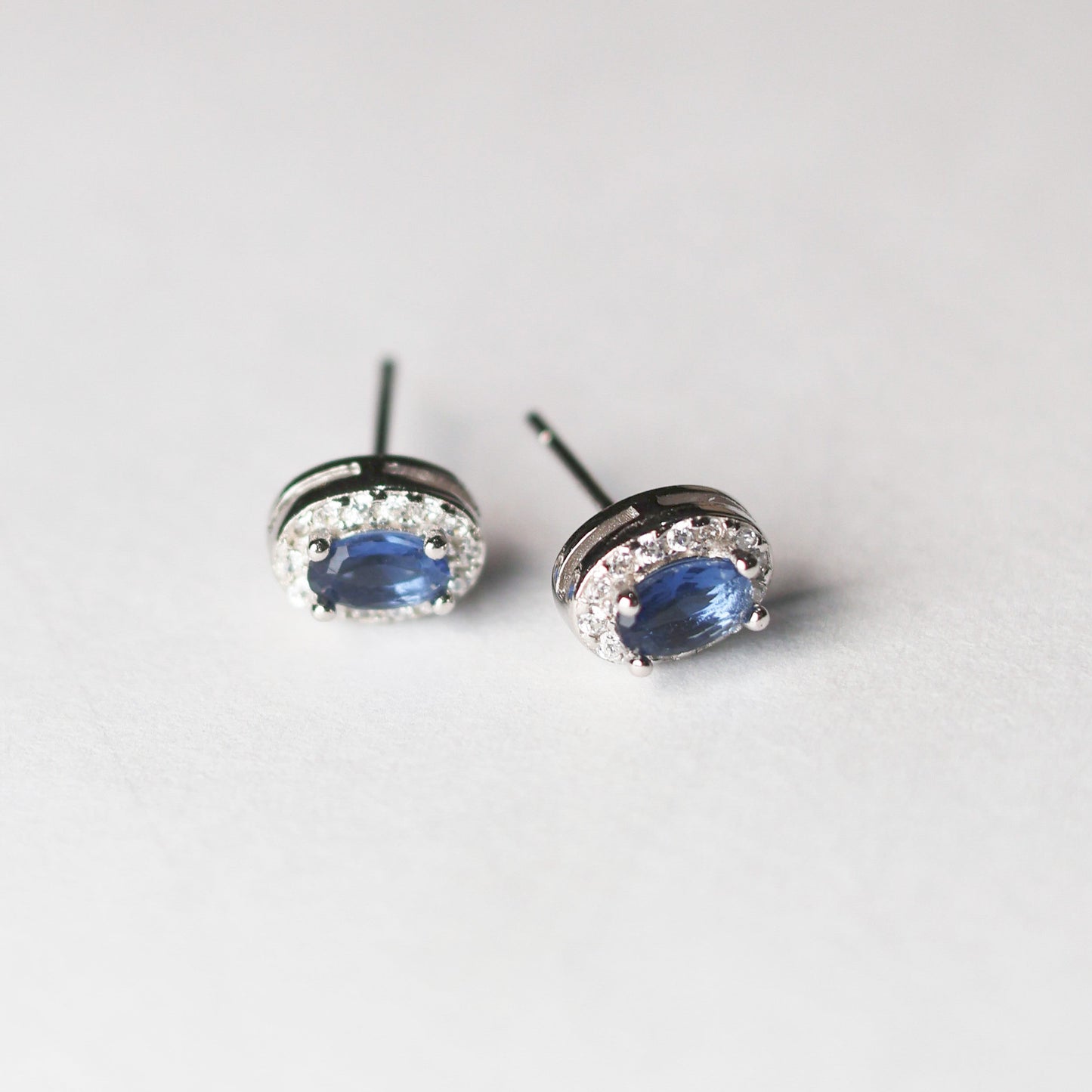Blue studs